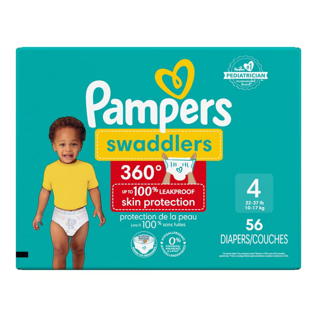Pampers Swaddlers Size 4 Diapers