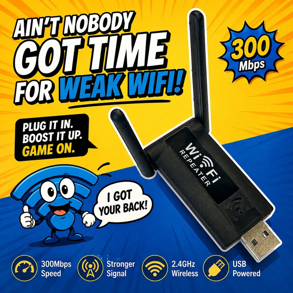 USB WiFi Repeater Wireless Range Extender