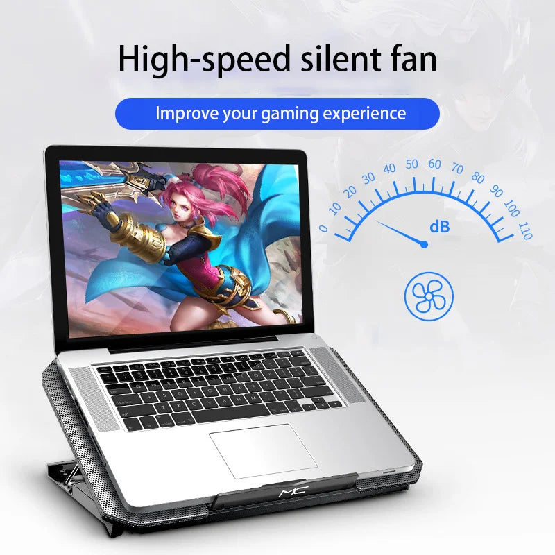 Gaming Laptop Cooler Large Size