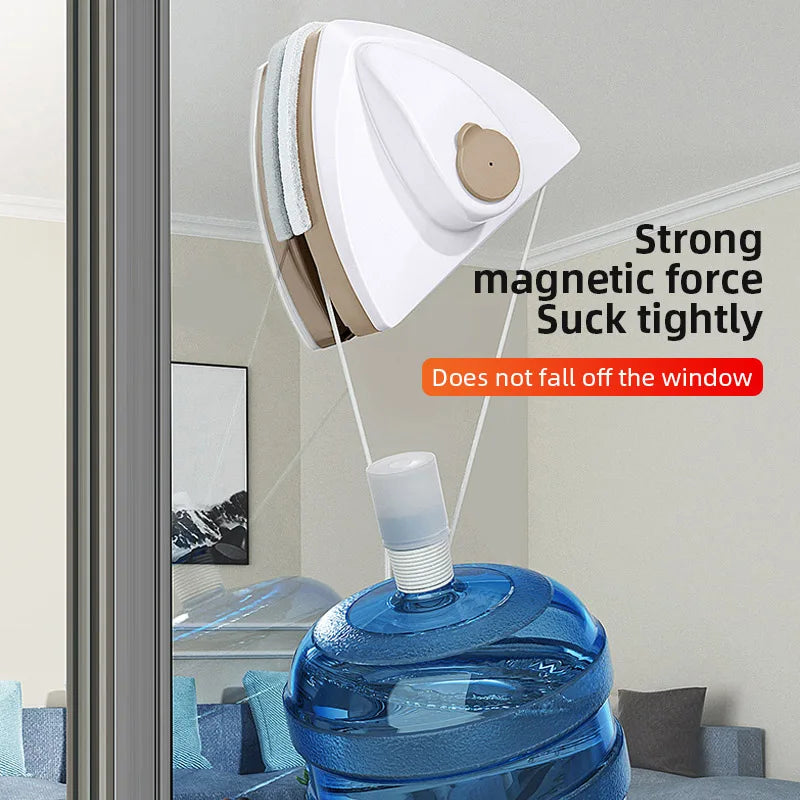 Magnetic Window Cleaner Brush Double-Side