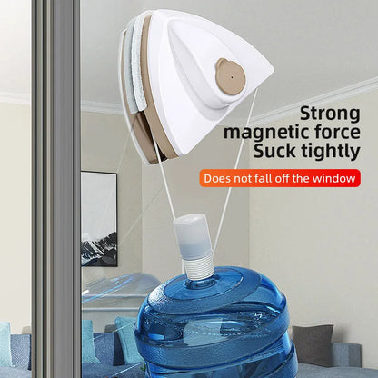 Magnetic Window Cleaner Brush Double-Side