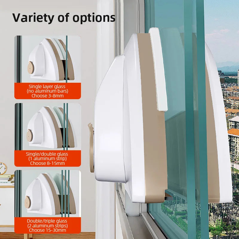 Magnetic Window Cleaner Brush Double-Side