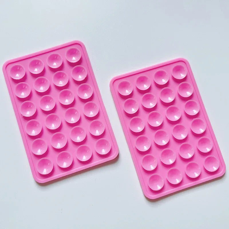 Silicone Suction Cup Phone Holder Mount Double-Sided