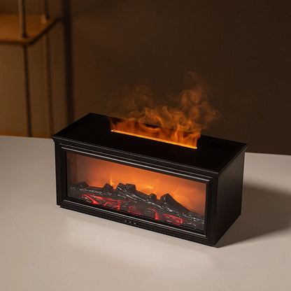 7 colors of essential oil fireplace diffuser mini