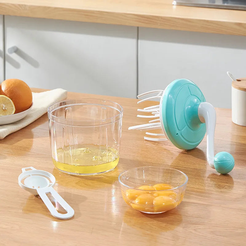 Multifunctional Manual Whisk Semi-automatic