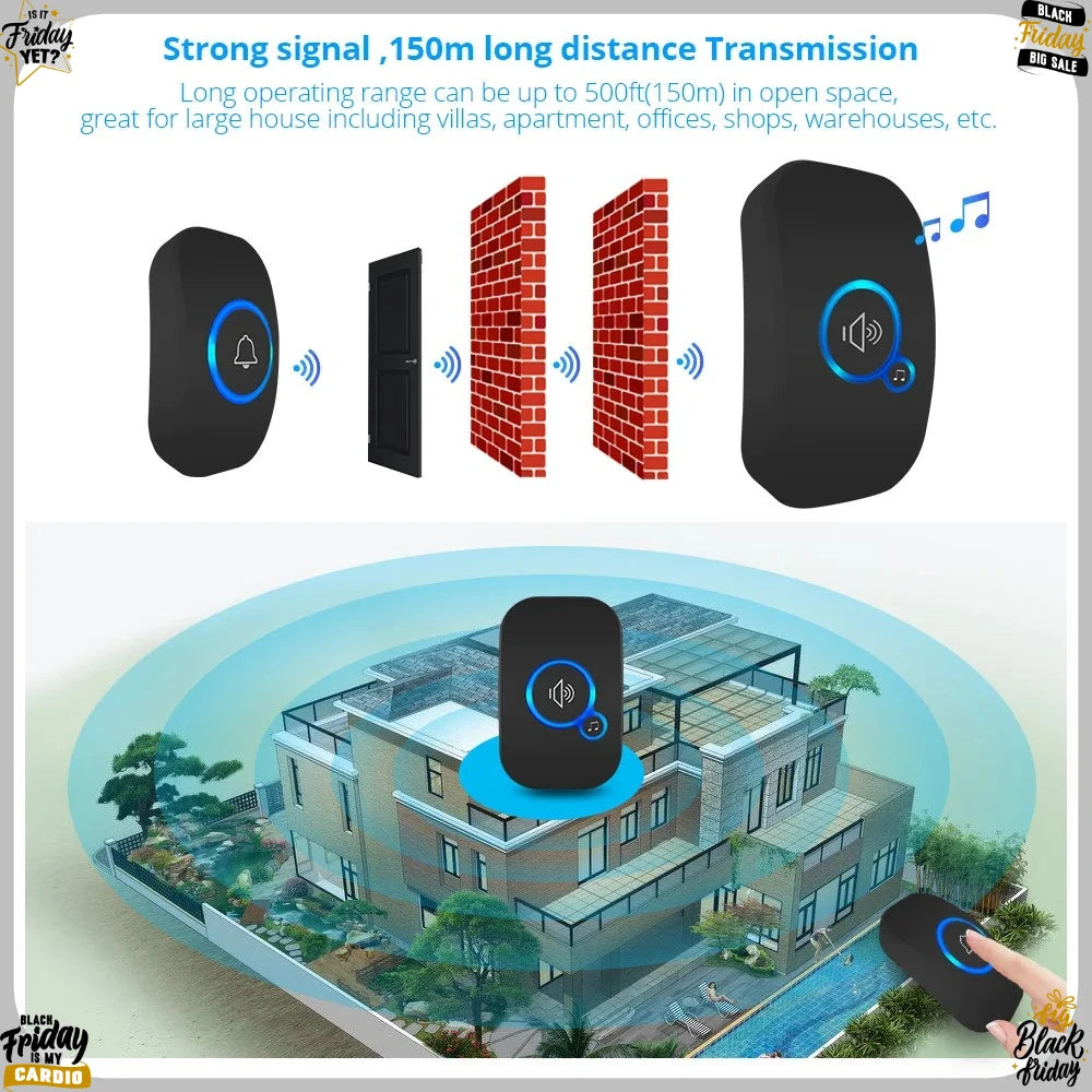 2026 New Wireless Doorbell FullHouse