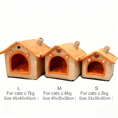 All Season Dog House Style Bed