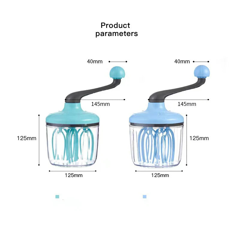 Multifunctional Manual Whisk Semi-automatic