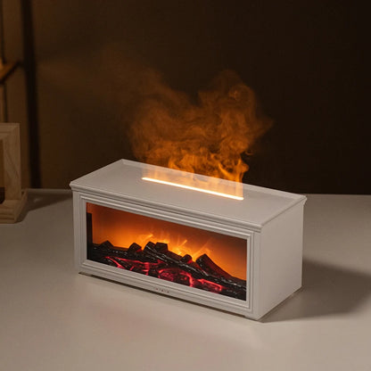 7 colors of essential oil fireplace diffuser mini