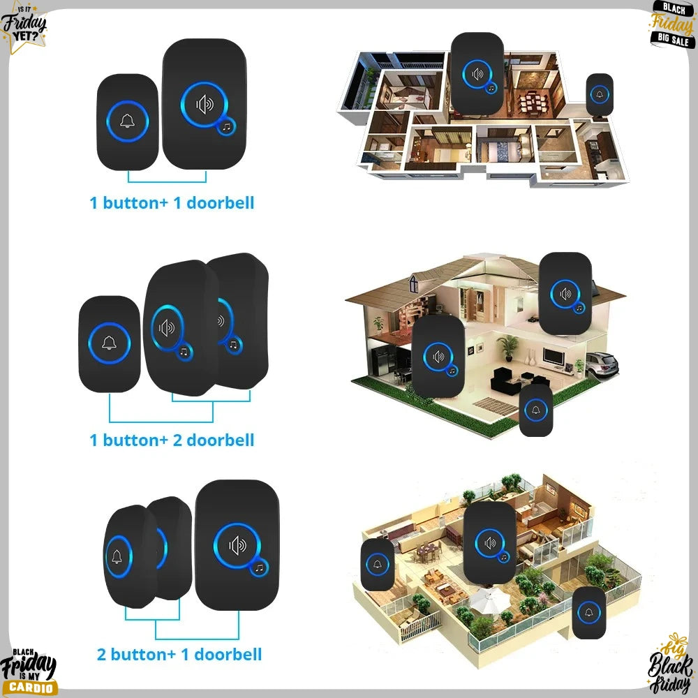 2026 New Wireless Doorbell FullHouse