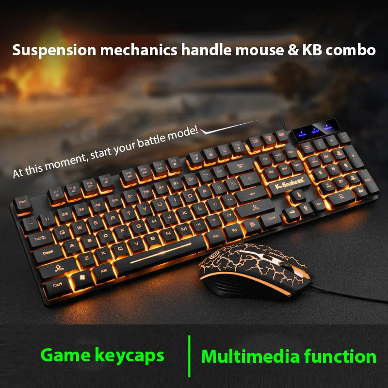 Keyboard And Mouse Set Waterproof