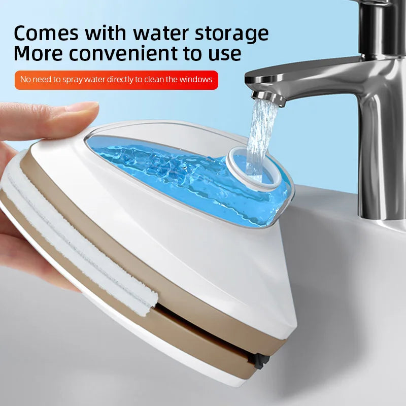 Magnetic Window Cleaner Brush Double-Side