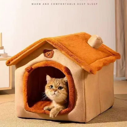 All Season Dog House Style Bed