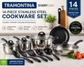 Tramontina Stainless Steel Cookware Set