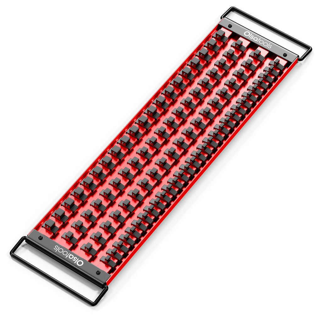 90-Slot Portable Aluminum Socket Tray